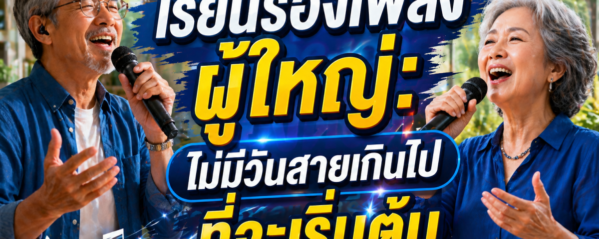 singing lessons for adults and seniors