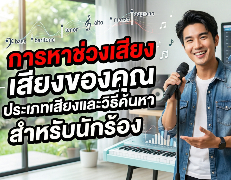 การหาช่วงเสียงของคุณ